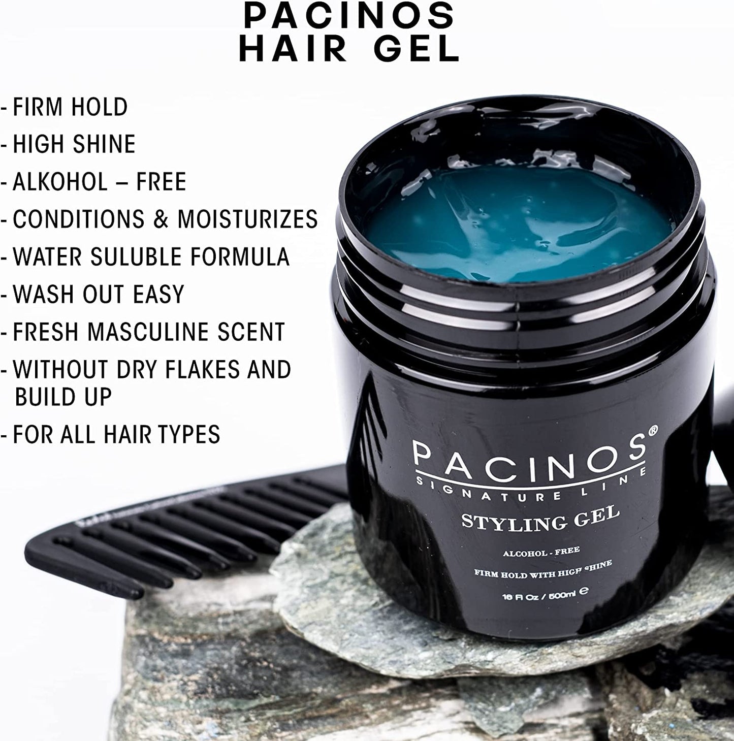 Pacinos gel styling 500 ml - MR BEAUTY SALON