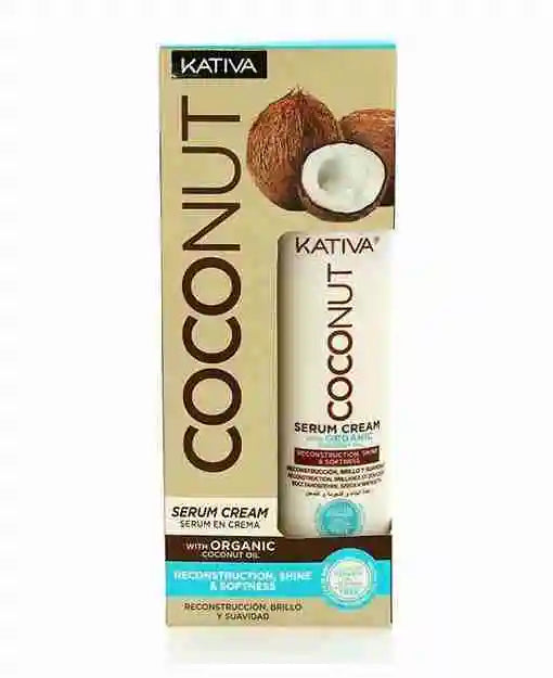 Kativa Coconut Serum Cream Reconstruction, Shine & Softness 200ml - MR BEAUTY SALON