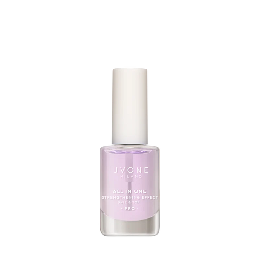 All In One - Trattamento Rinforzante Base & Top Coat 3 in 1 Jvone Milano 11 ml - MR BEAUTY SALON 