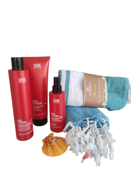 KIT SUN SCENIC MILANO TELO MARE OMAGGIO - MR BEAUTY SALON 
