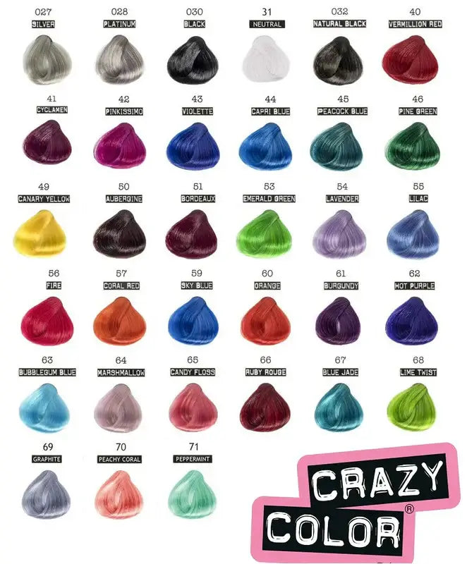 Renbow Crema Colorante Vegetale Crazy Color 100 ml - MR BEAUTY SALON 
