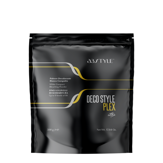 Polvere decolorante bianca compatta Abstyle 500g - MR BEAUTY SALON 