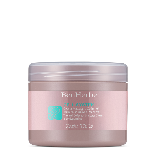 BEN HERBE CELL SYSTEM CREMA MASSAGGIO CELLULITE TERMICA 500ML - MR BEAUTY SALON 
