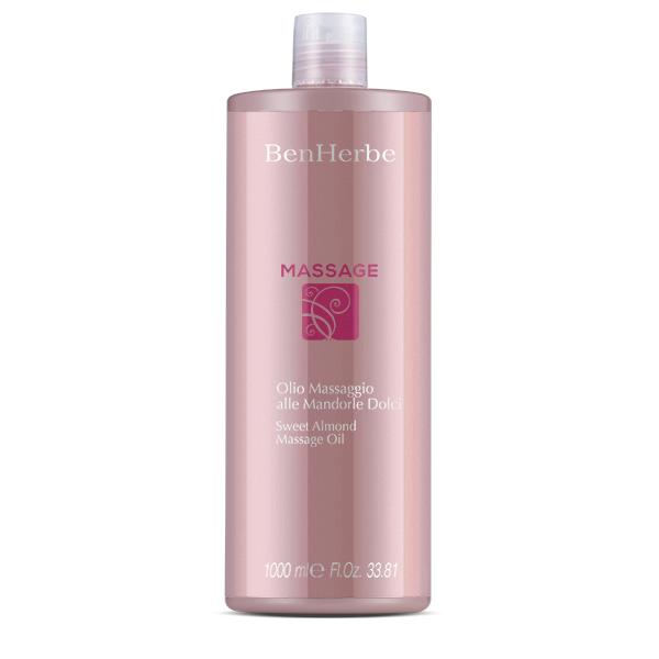 BEN HERBE OLIO MASSAGGIO ALLE MANDORLE DOLCI 1000ML - MR BEAUTY SALON 