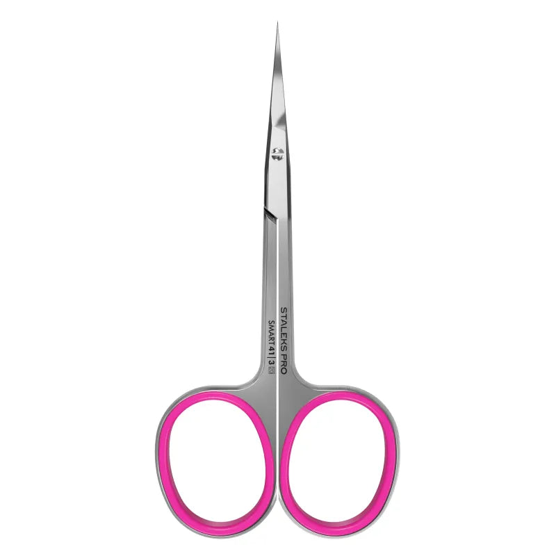 Forbici Professionali per Cuticole Staleks Pro Smart 41 Type 3 (SS-41/3) – Punta a Uncino
