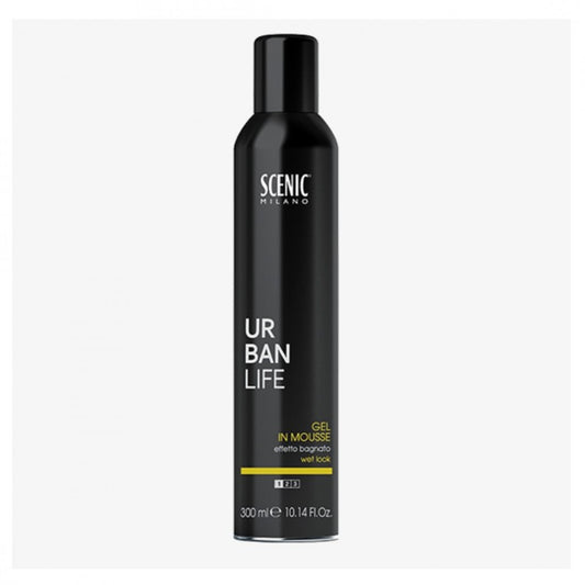 Scenic Milano Urban Life Gel in mousse  Effetto Bagnato 300ml. - MR BEAUTY SALON 