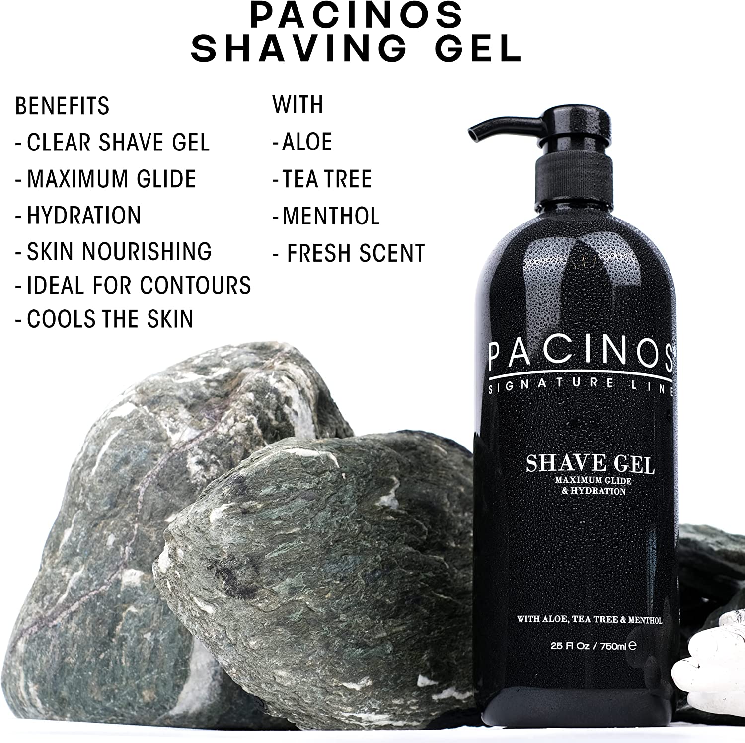 Pacinos shave gel 750 ml - Idratante - MR BEAUTY SALON 