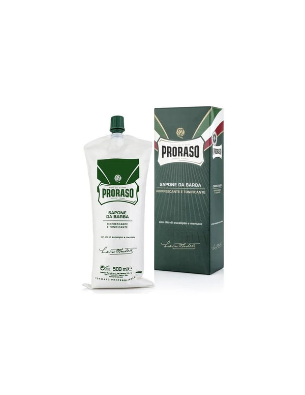 Sapone da Barba Proraso C. Barba - 500 ml - Rinfrescante e Tonificante - Ideale per la Rasatura quotidiana - MR BEAUTY SALON 