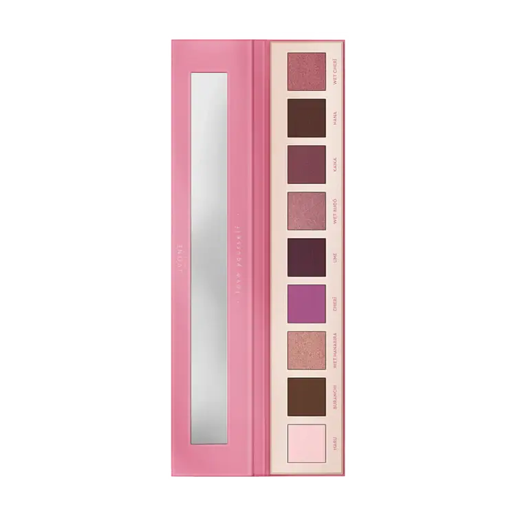 Kit Jvone Milano Hanami Petite Palette + Eyeliner Liquido + Mascara All Needs - MR BEAUTY SALON 